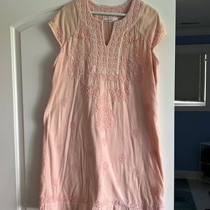 Roller Rabbit Embroidered cotton summer sun dress